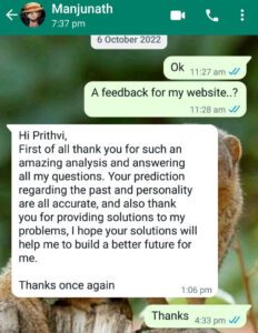 Vedic astrology Jyotish Jyotisha Palmistry Sanatan dharma Review Testimonial Feedback Review