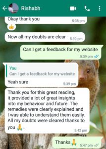 Vedic astrology Jyotish Jyotisha Palmistry Sanatan dharma Review Testimonial Feedback Review